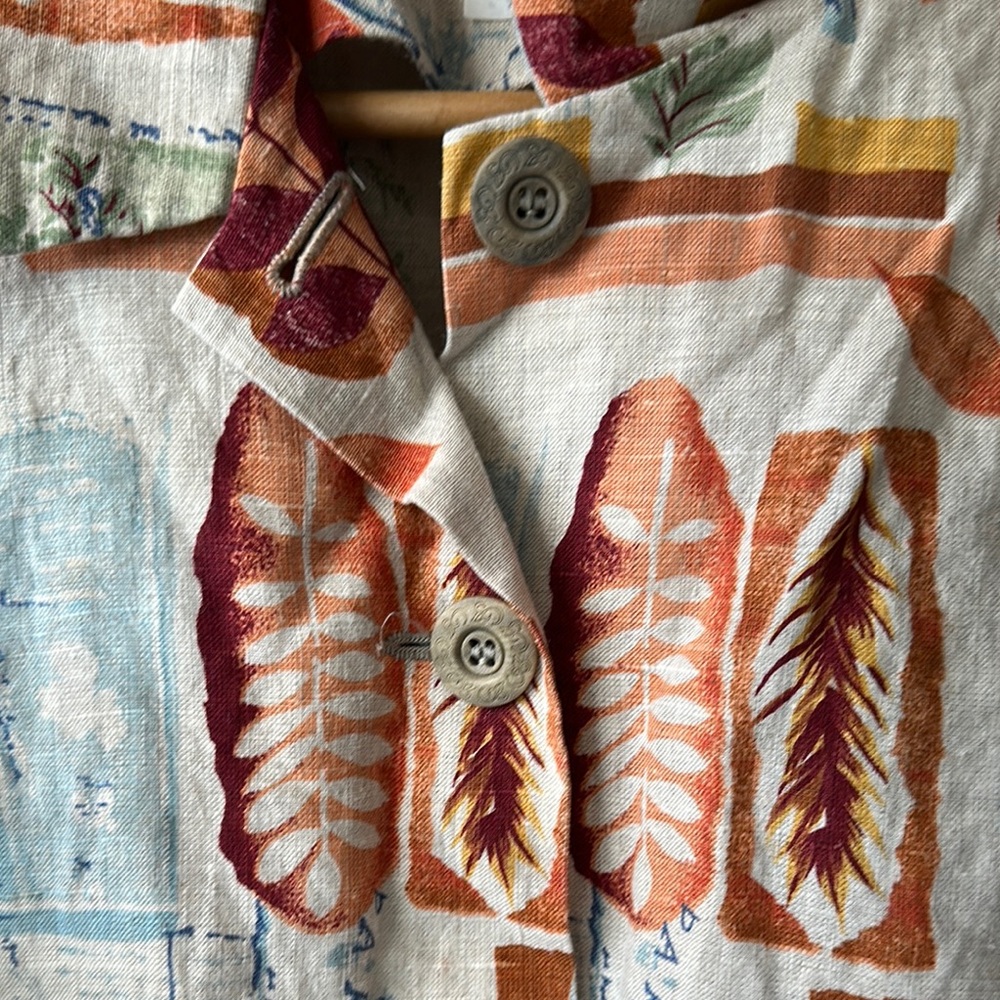 Patterned Women's Jacket - Picture 3 of 7